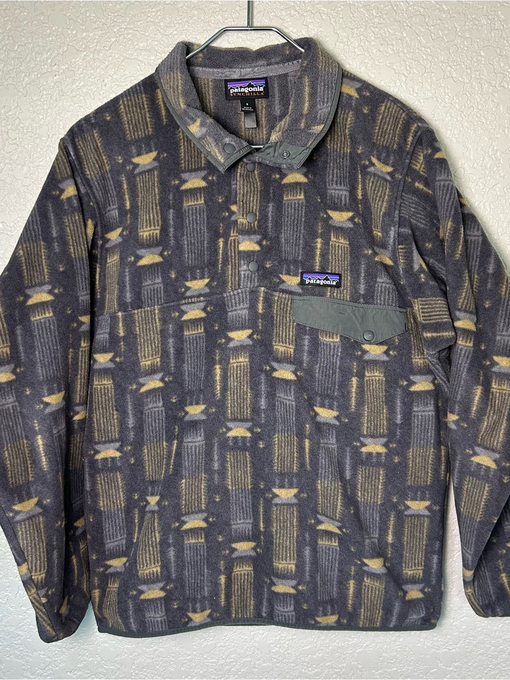 Patagonia Synchilla Snap-T Fleece Pullover Tallgrass Forge Grey